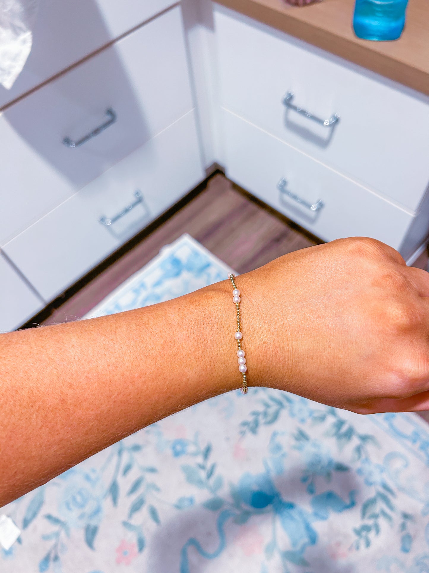 Happy Bracelet Pearl 3mm
