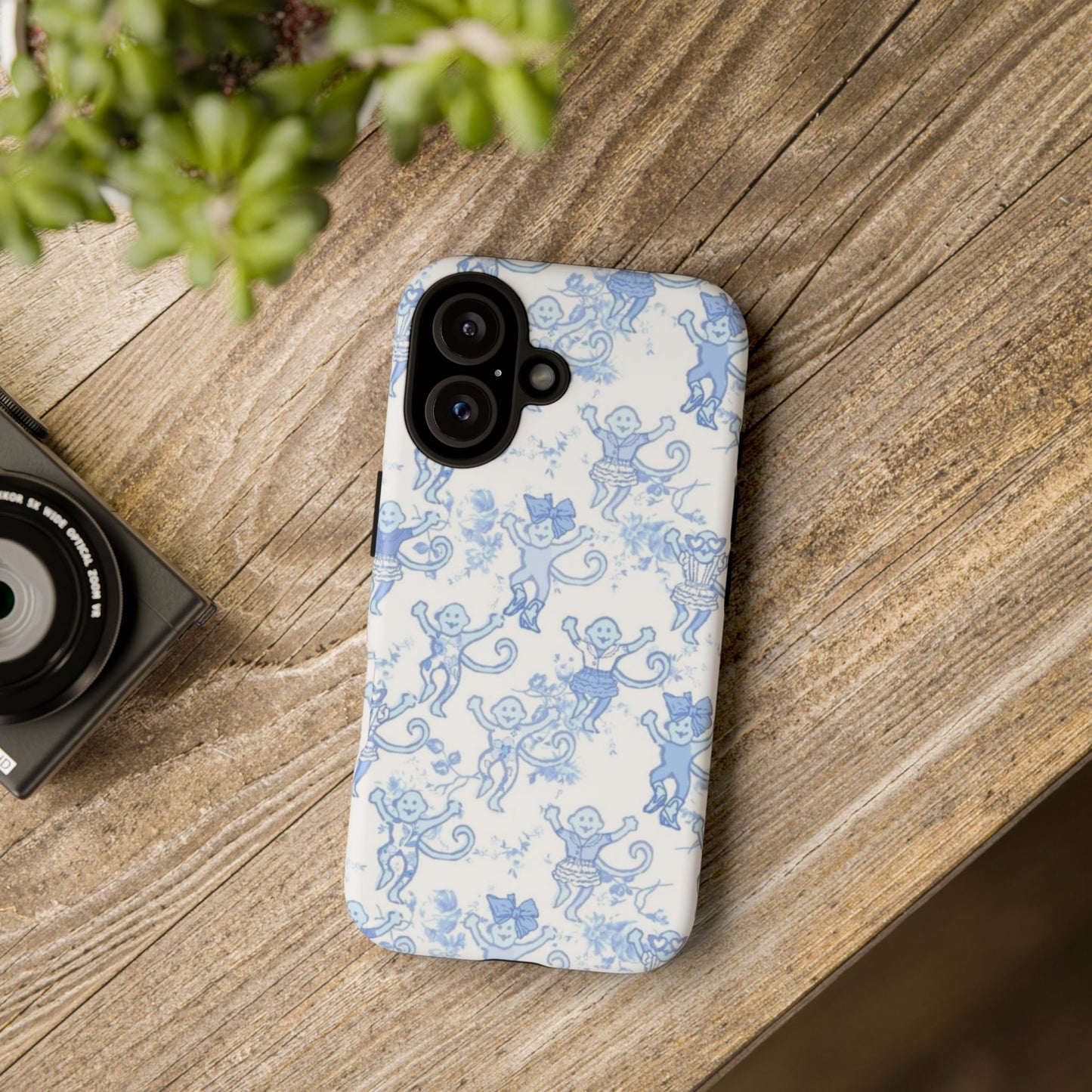 Blue Monkey Phone Case — 'Tough Cases' Stylish Protective Cover