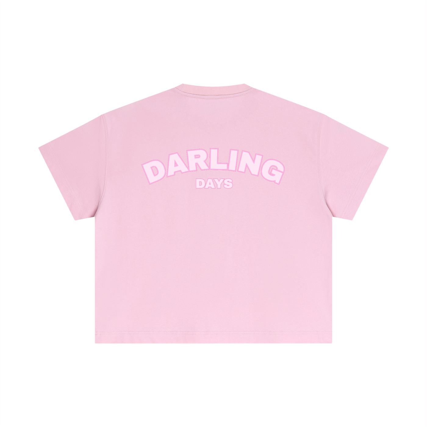 Essential Cotton Boxy Tee - Pink