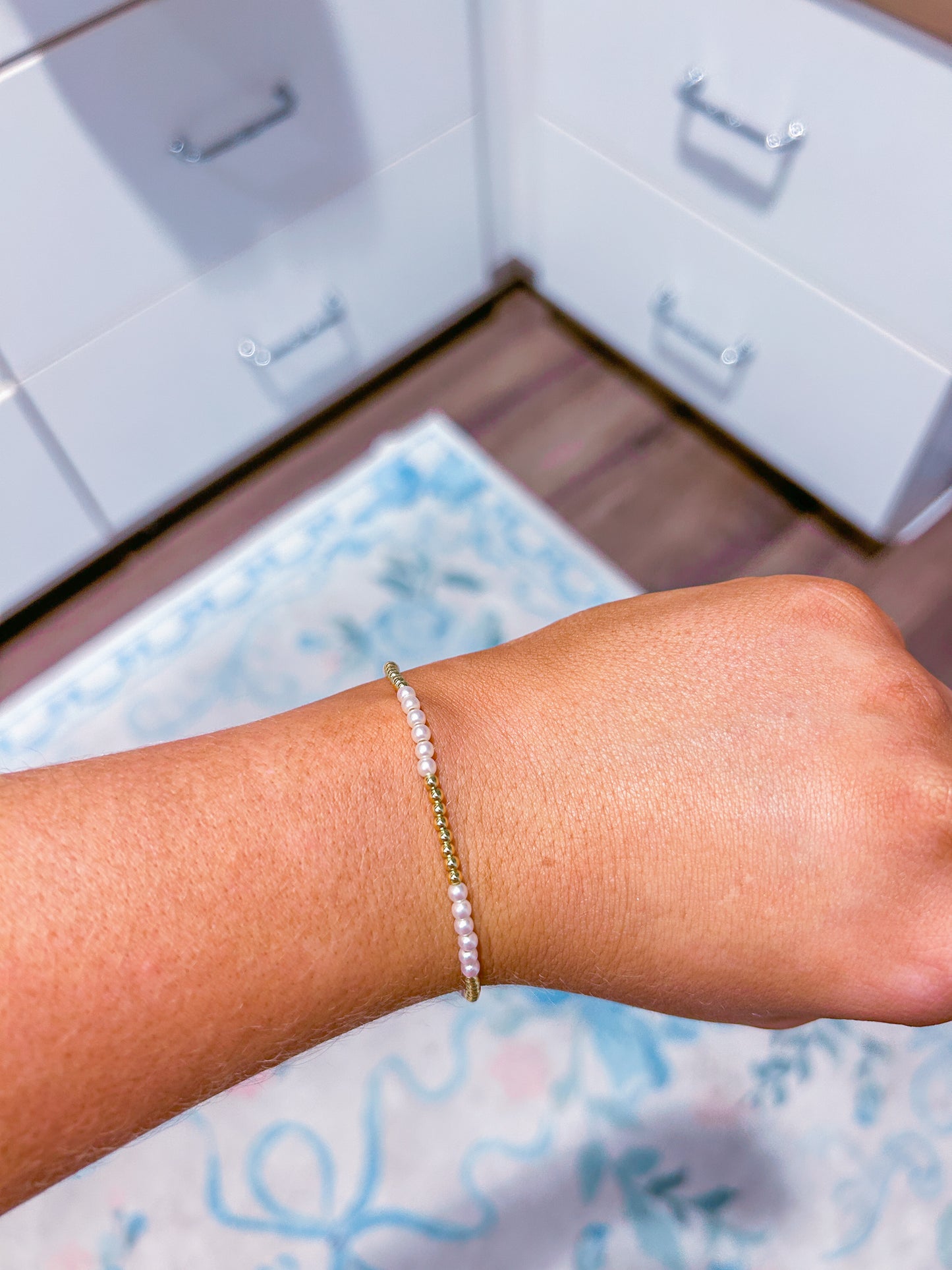 June Bracelet Pearl 2mm