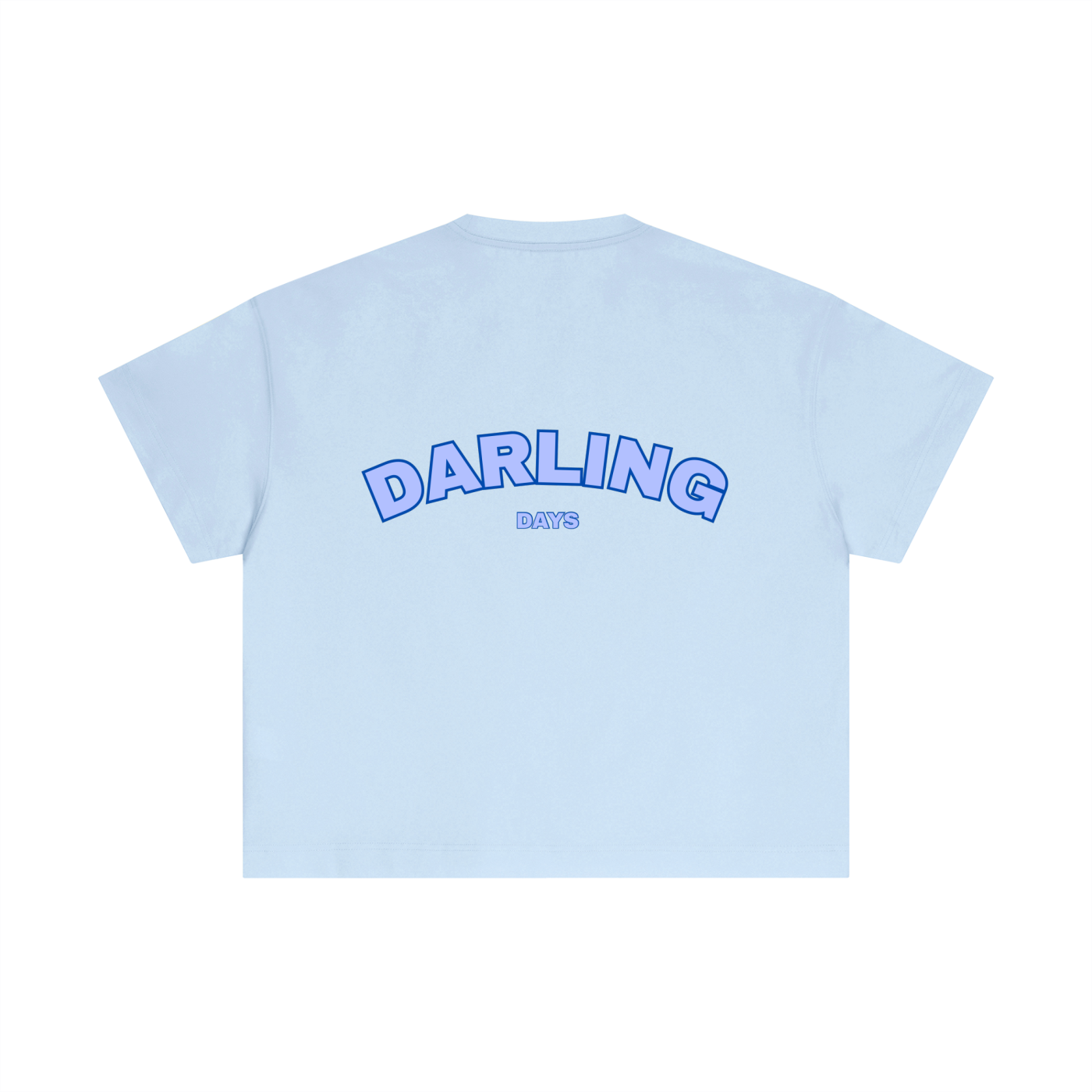 Endless Summer Blue Boxy Tee
