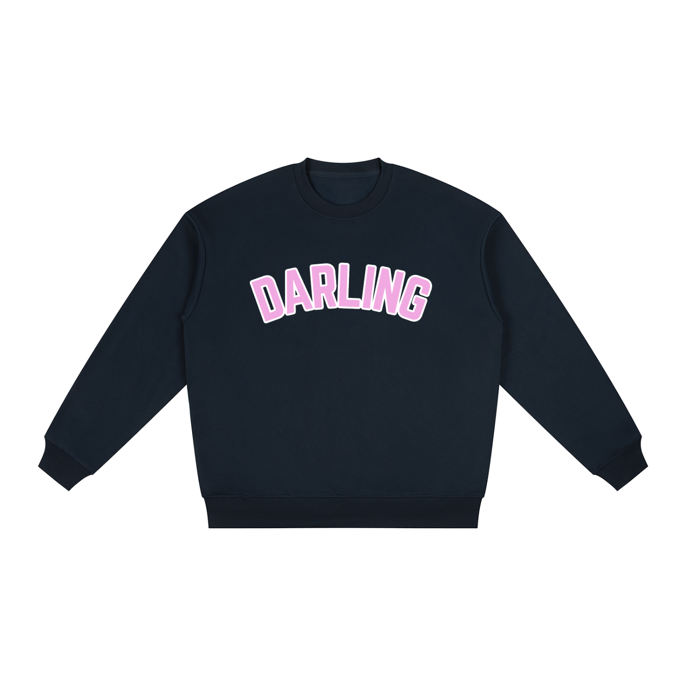 Pink Darling Oversized Crew
