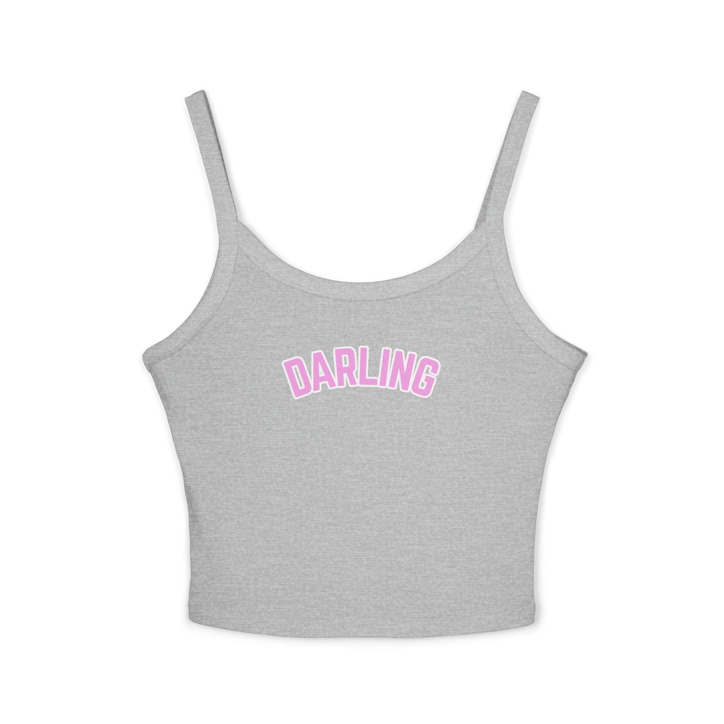 Pink Darling Spaghetti Strap Tank Top