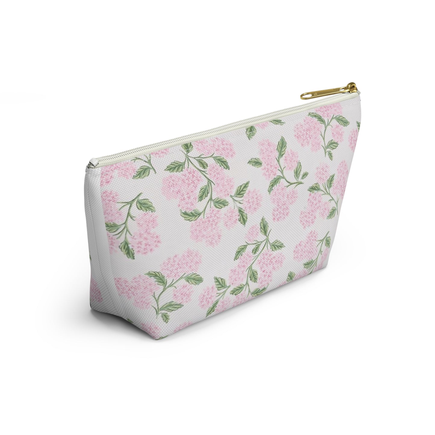Makeup Pouch - Pink Hydrangeas