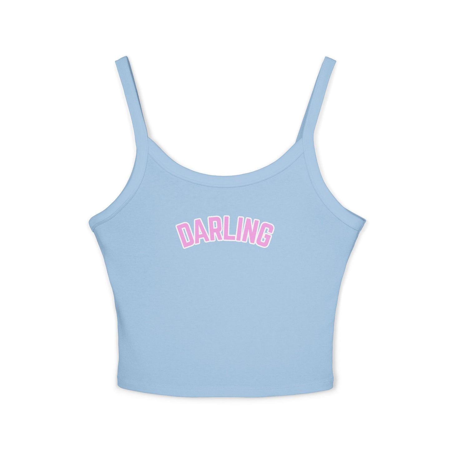 Pink Darling Spaghetti Strap Tank Top