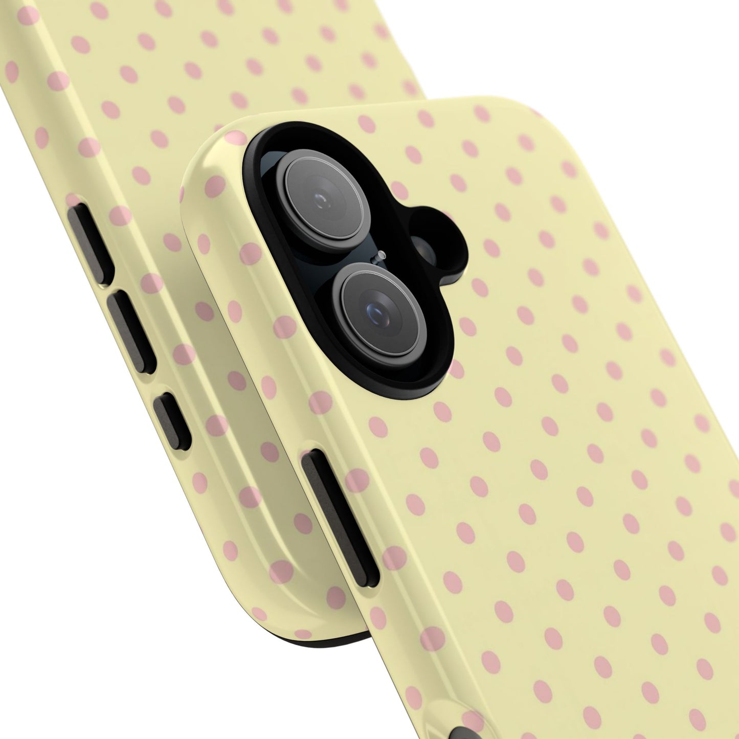 Yellow Polka Dot Phone Case — Tough Cases