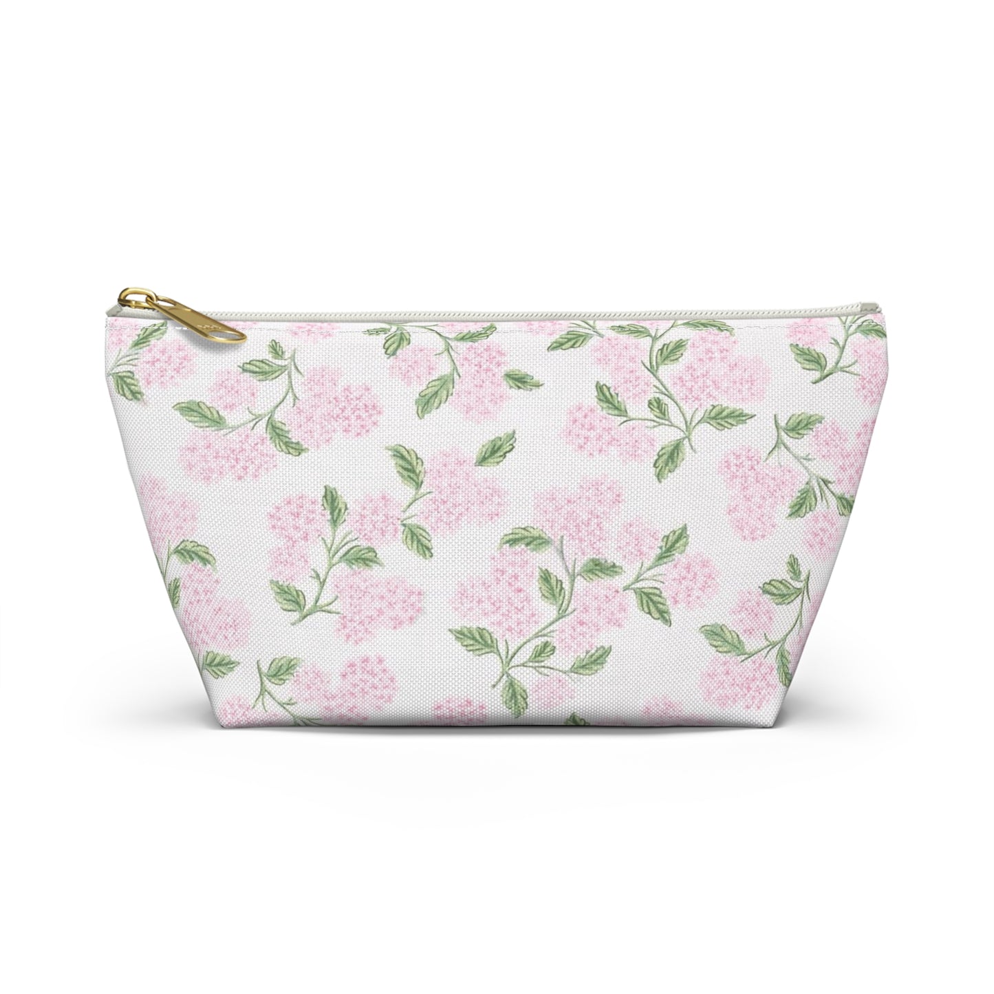 Makeup Pouch - Pink Hydrangeas