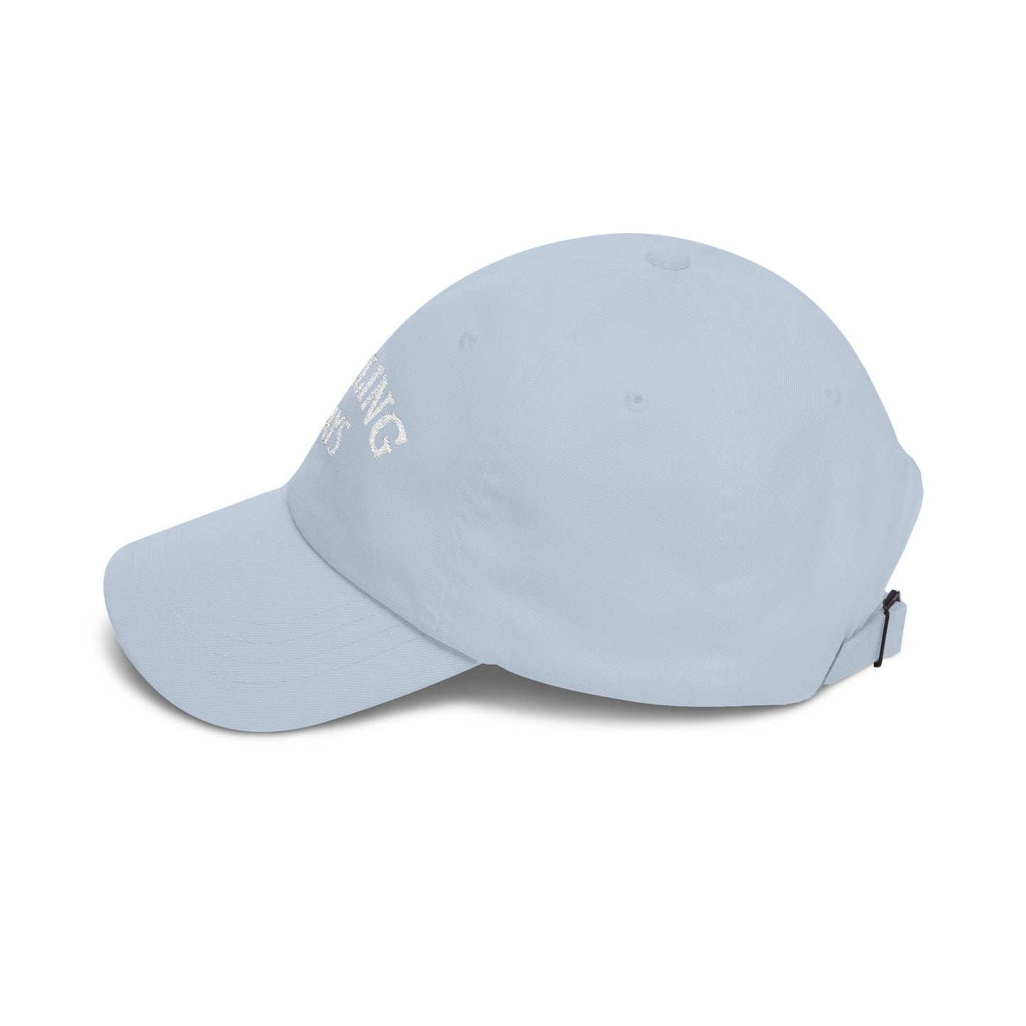 Darling Days Dad Cap — Light Blue Embroidered Baseball Hat