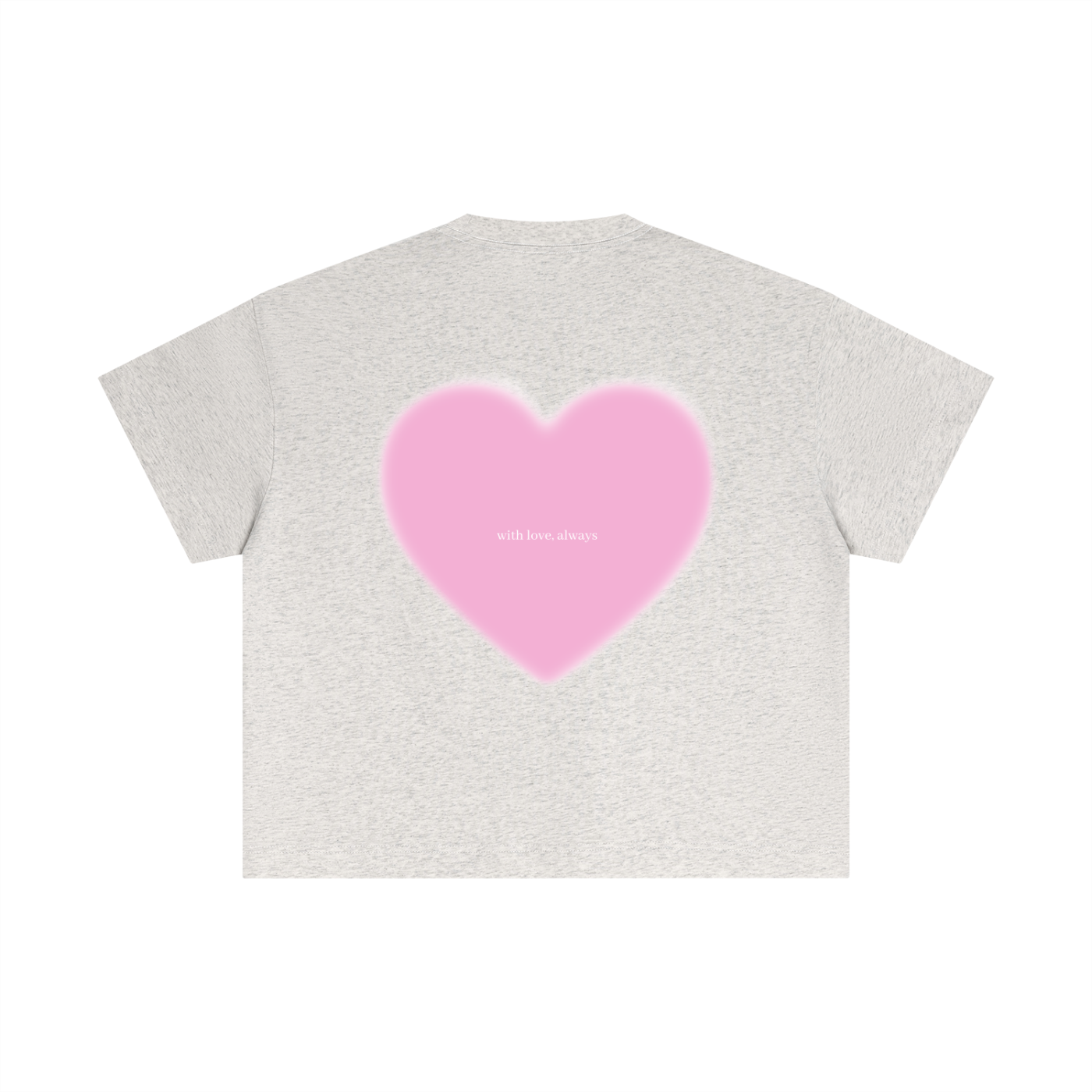 With Love Cotton Boxy T-Shirt