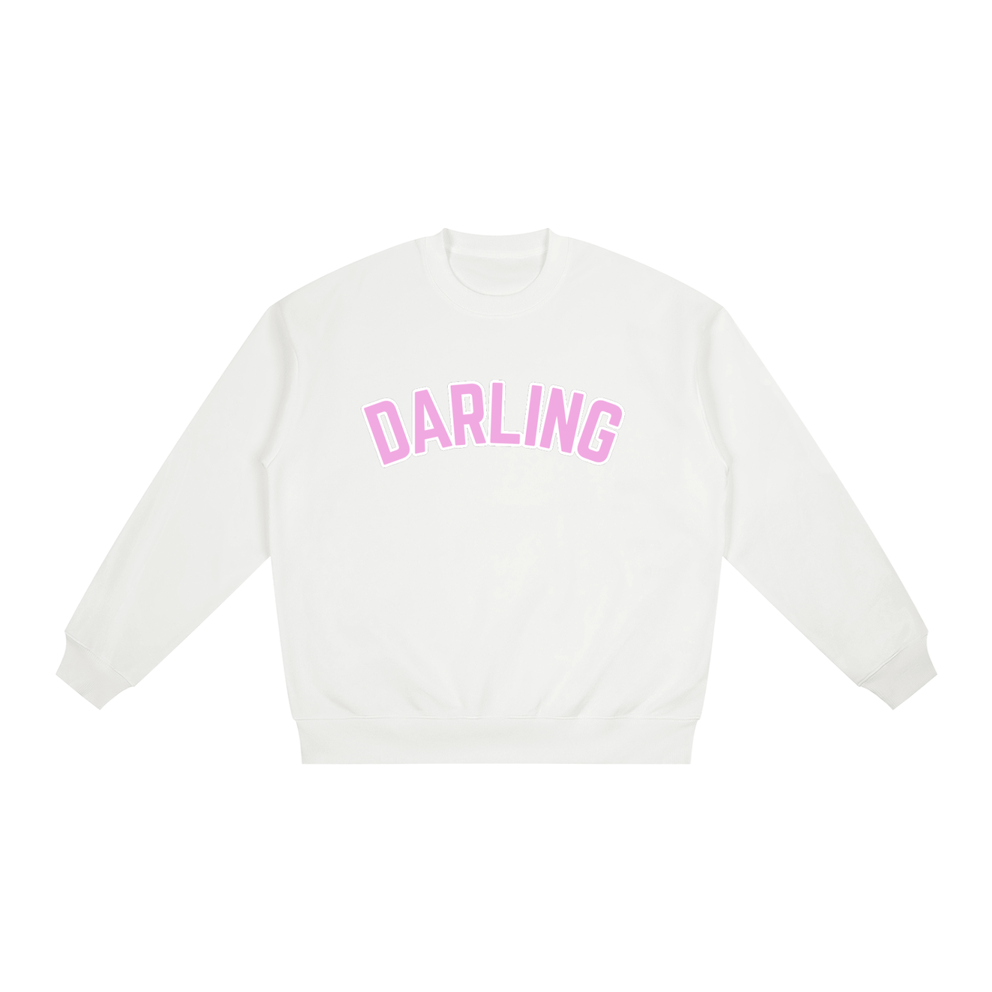 Pink Darling Oversized Crew