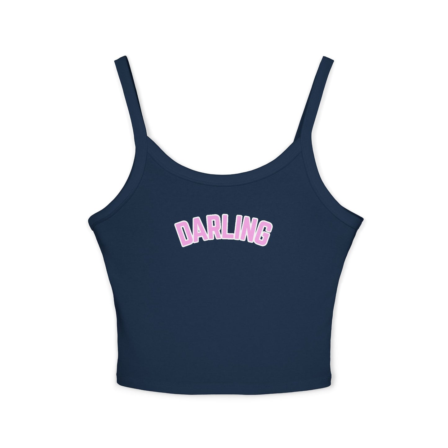 Pink Darling Spaghetti Strap Tank Top
