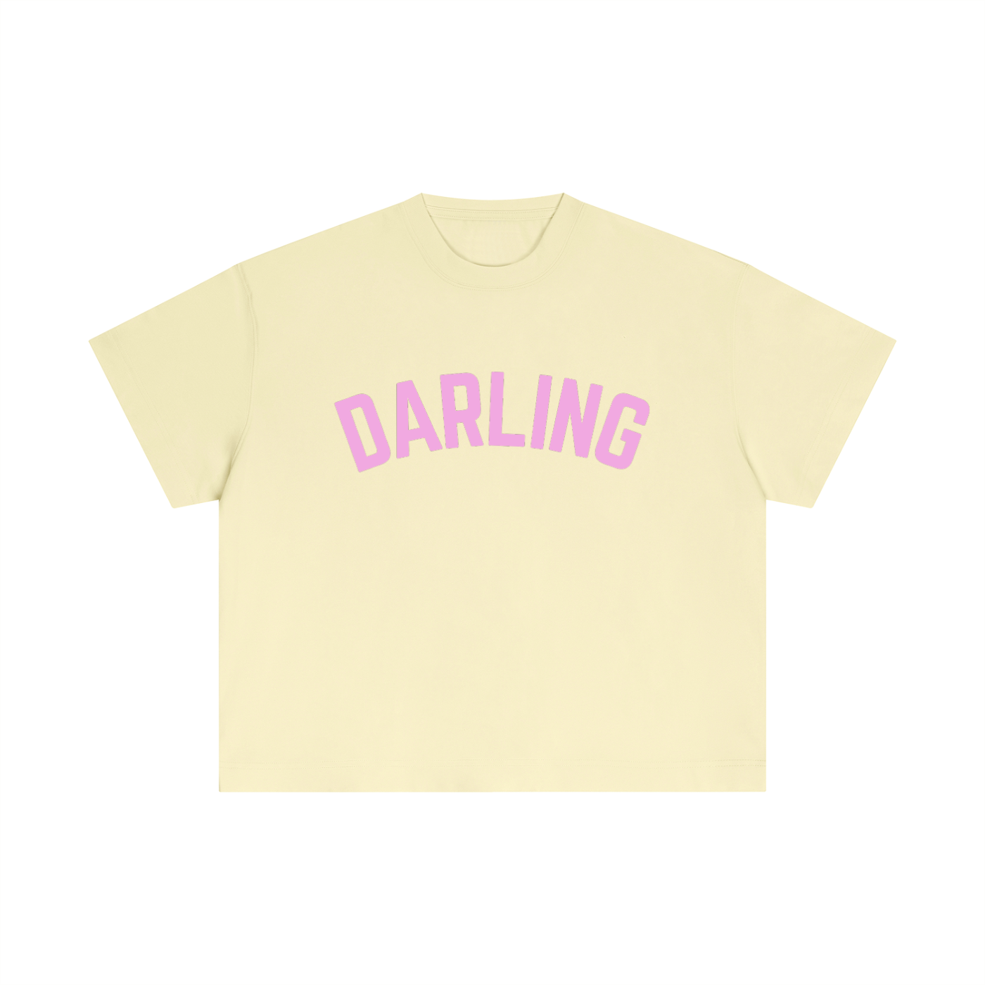 Darling Pink Boxy Tee