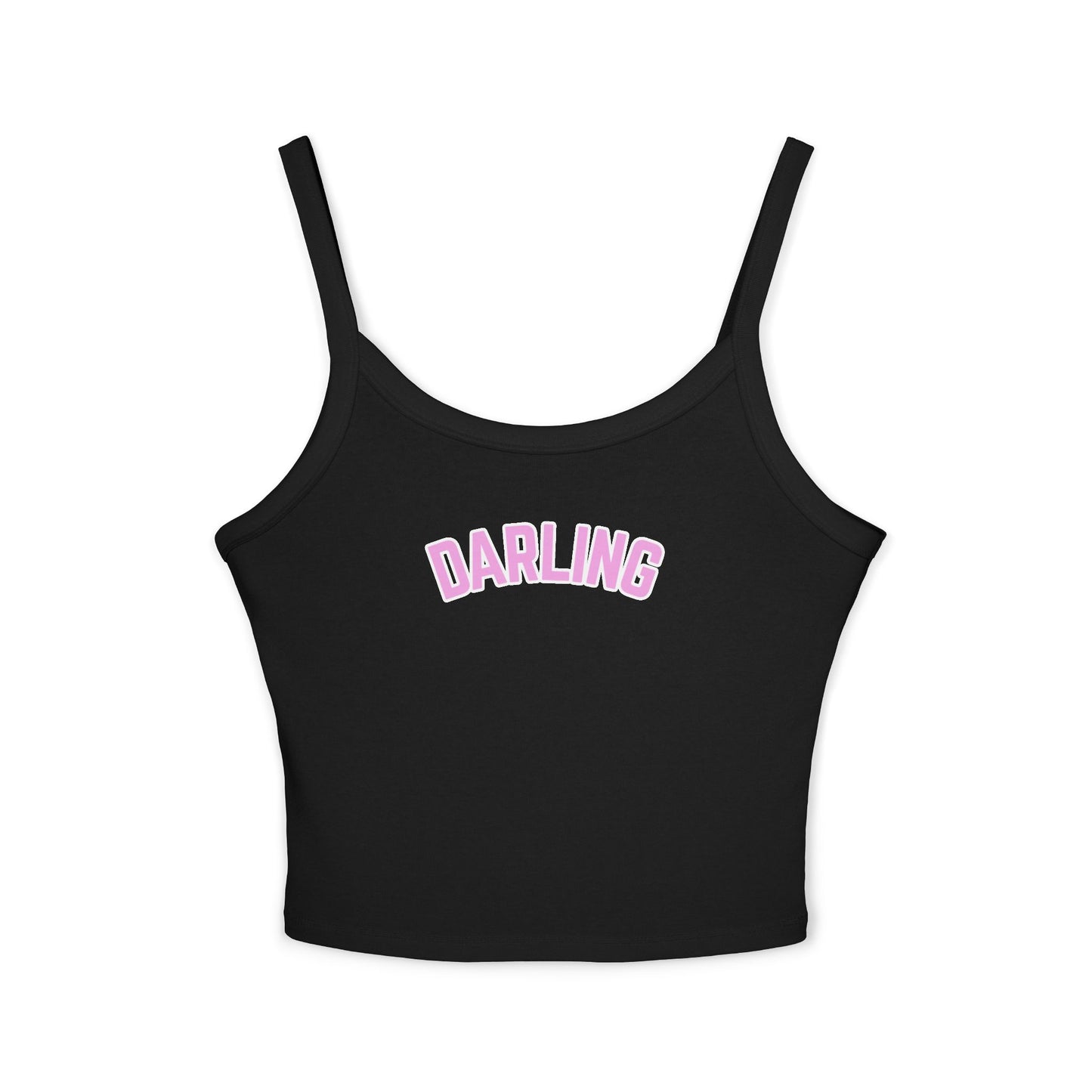 Pink Darling Spaghetti Strap Tank Top