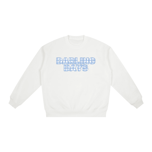 Darling Blue Check Crew