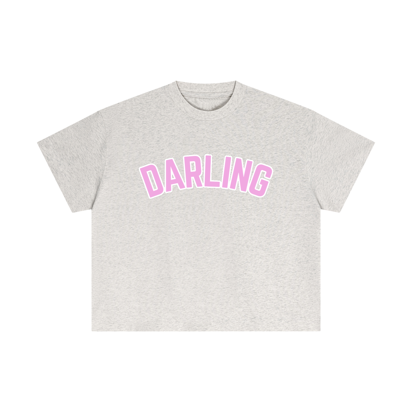 Darling Pink Boxy Tee