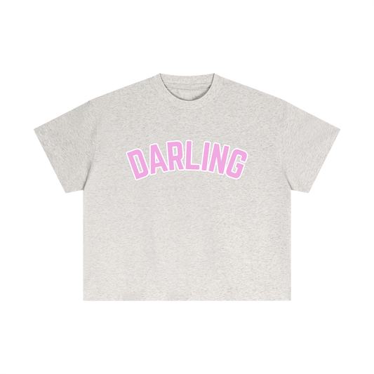 Darling Pink Boxy Tee