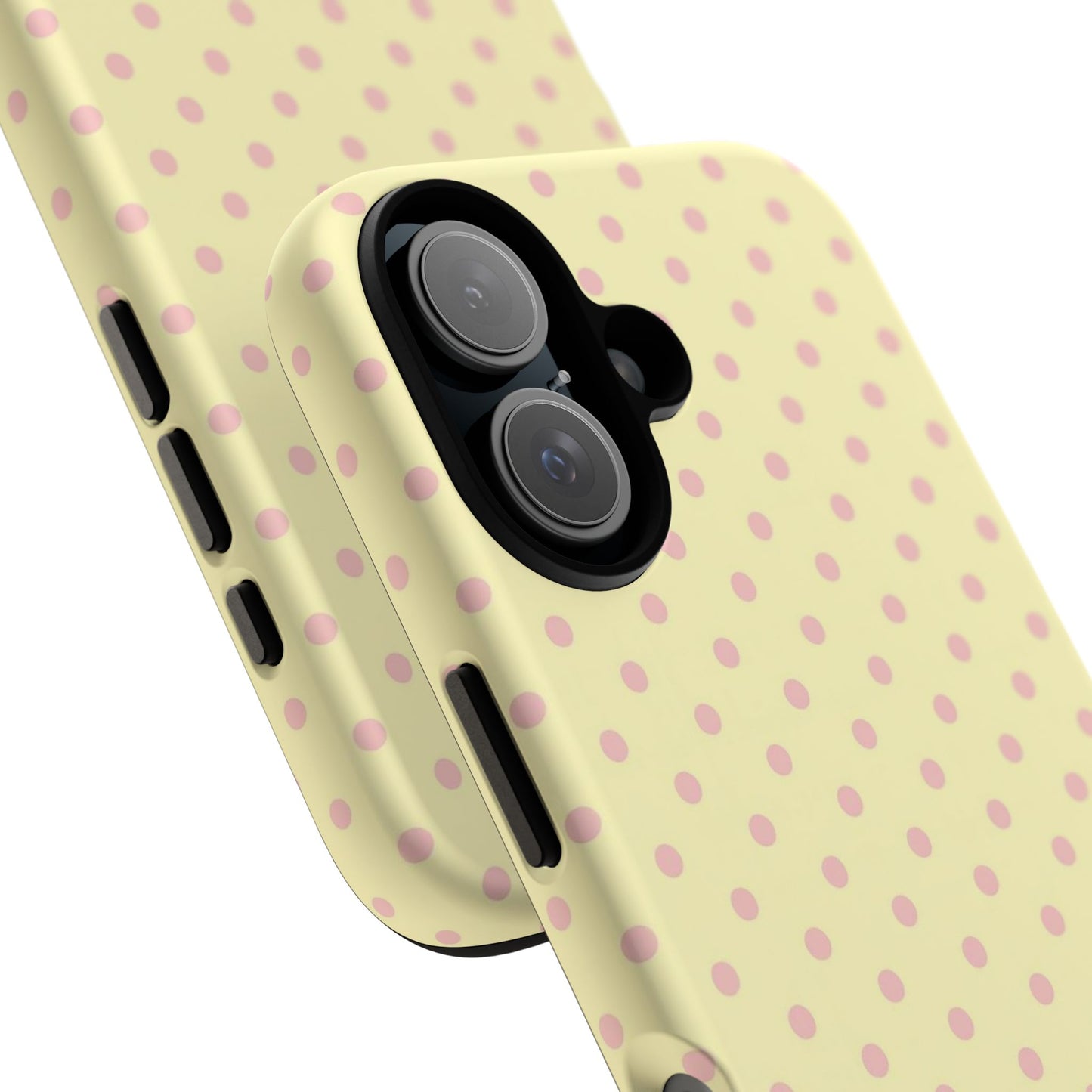 Yellow Polka Dot Phone Case — Tough Cases