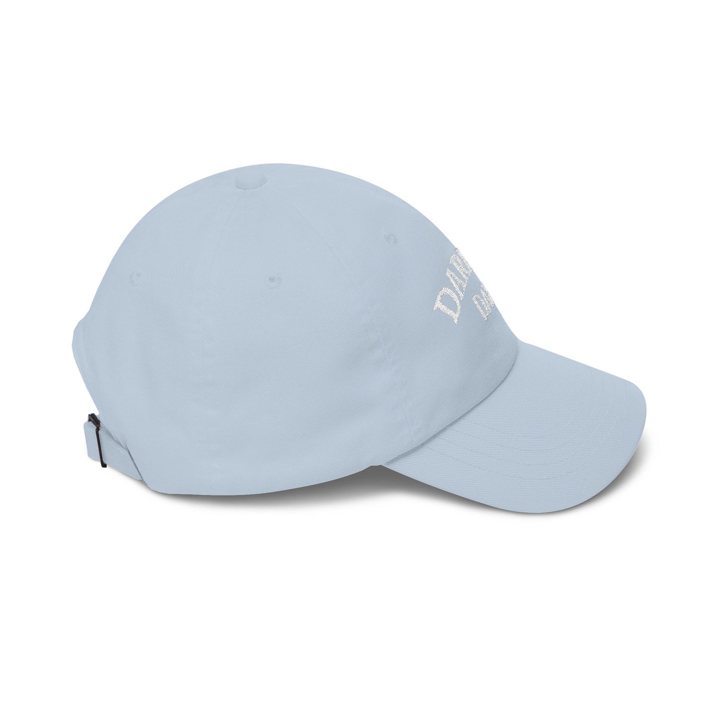 Darling Days Dad Cap — Light Blue Embroidered Baseball Hat