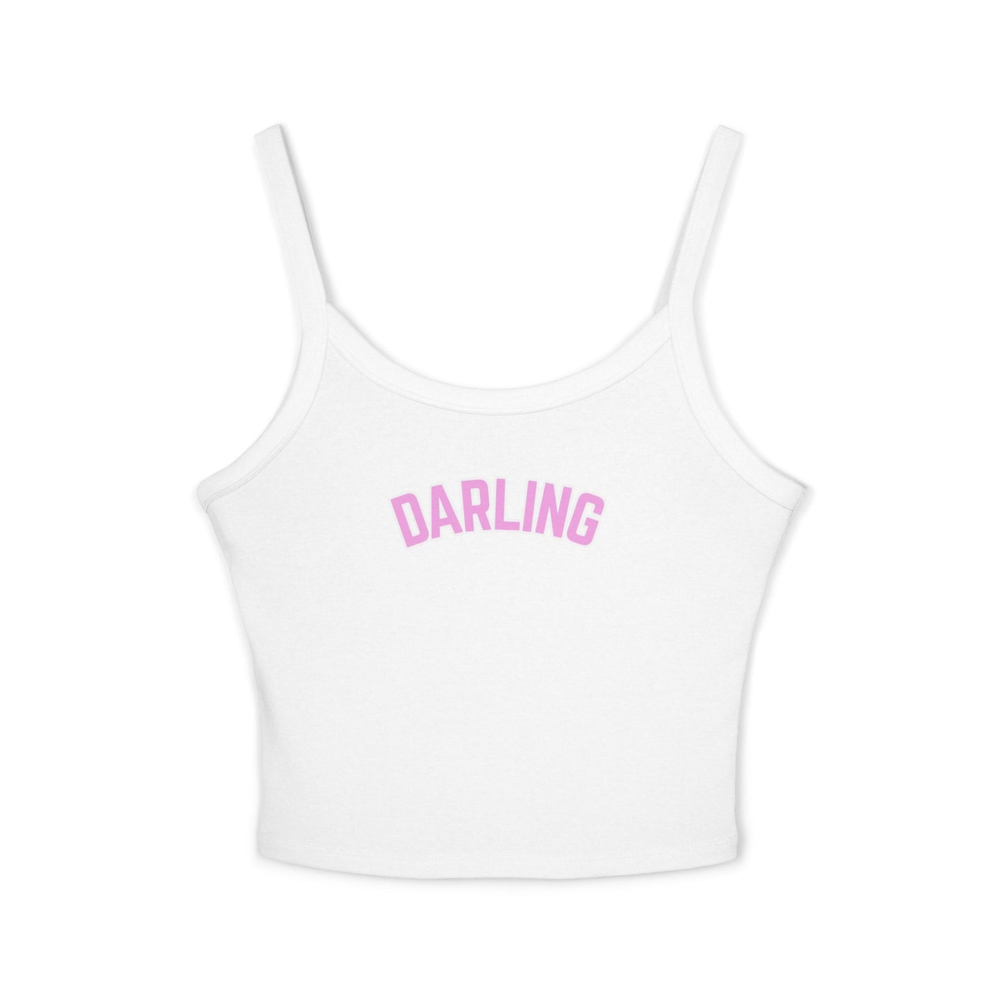 Pink Darling Spaghetti Strap Tank Top