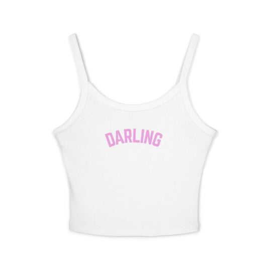 Pink Darling Spaghetti Strap Tank Top