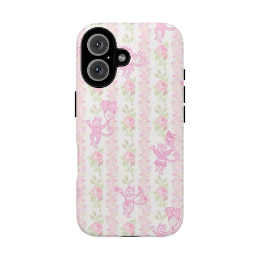 Pink Fancy Monkey Phone Case — Cute Monkey Design