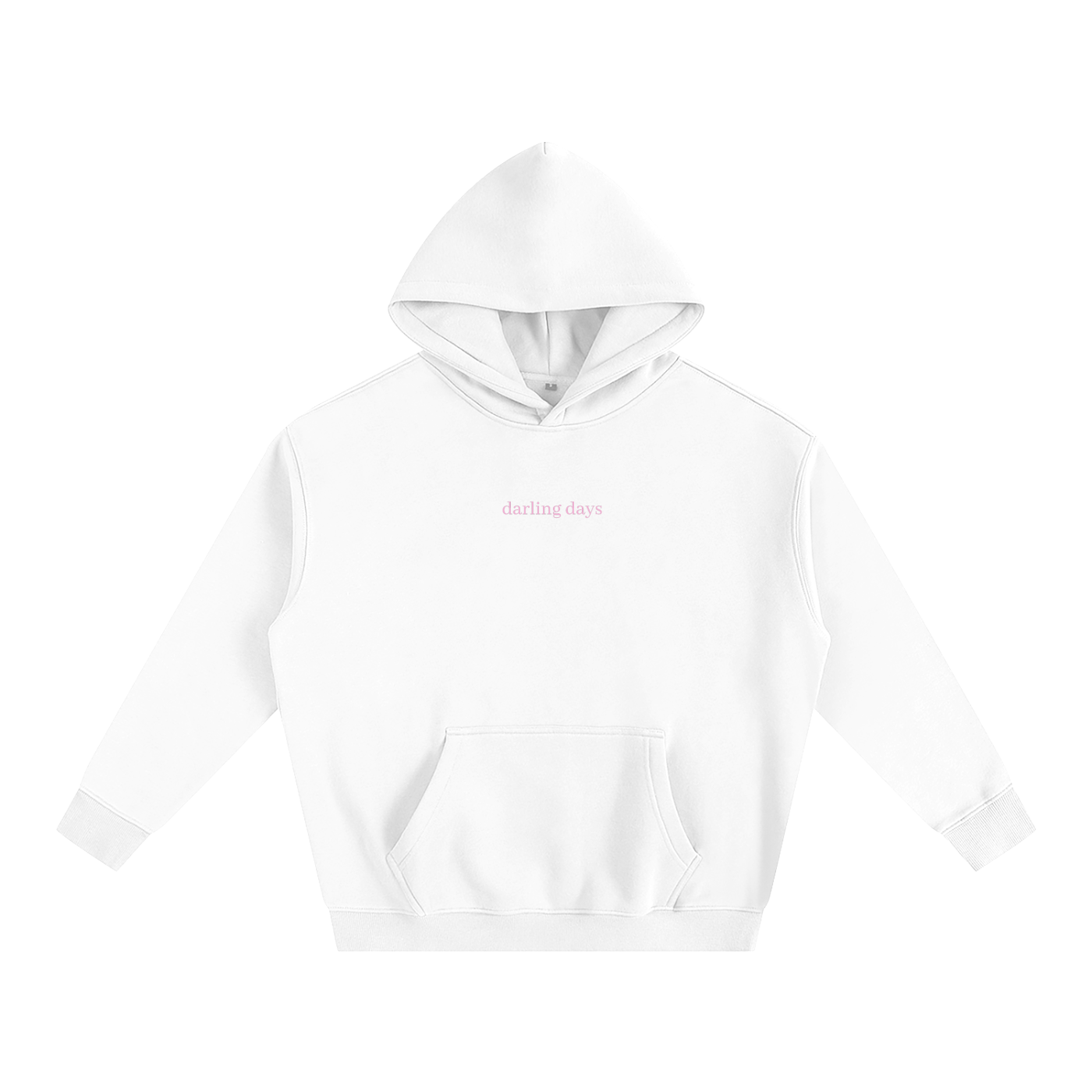 With Love Oversize Fleeced Hoodie