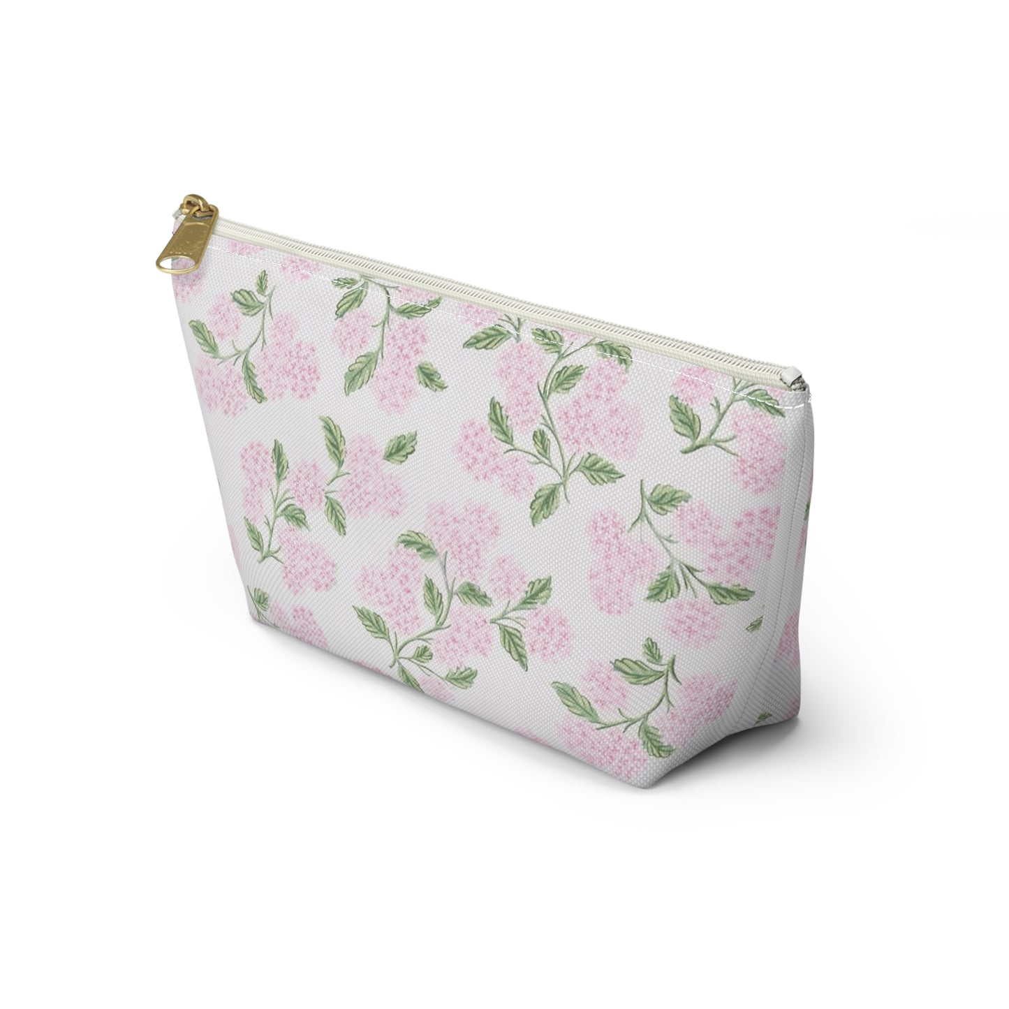 Makeup Pouch - Pink Hydrangeas