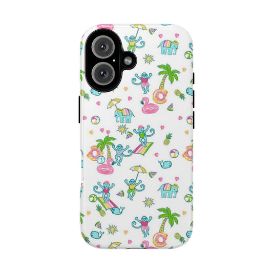 Summer Monkey Phone Case — Cute Tropical Monkey Phone Case