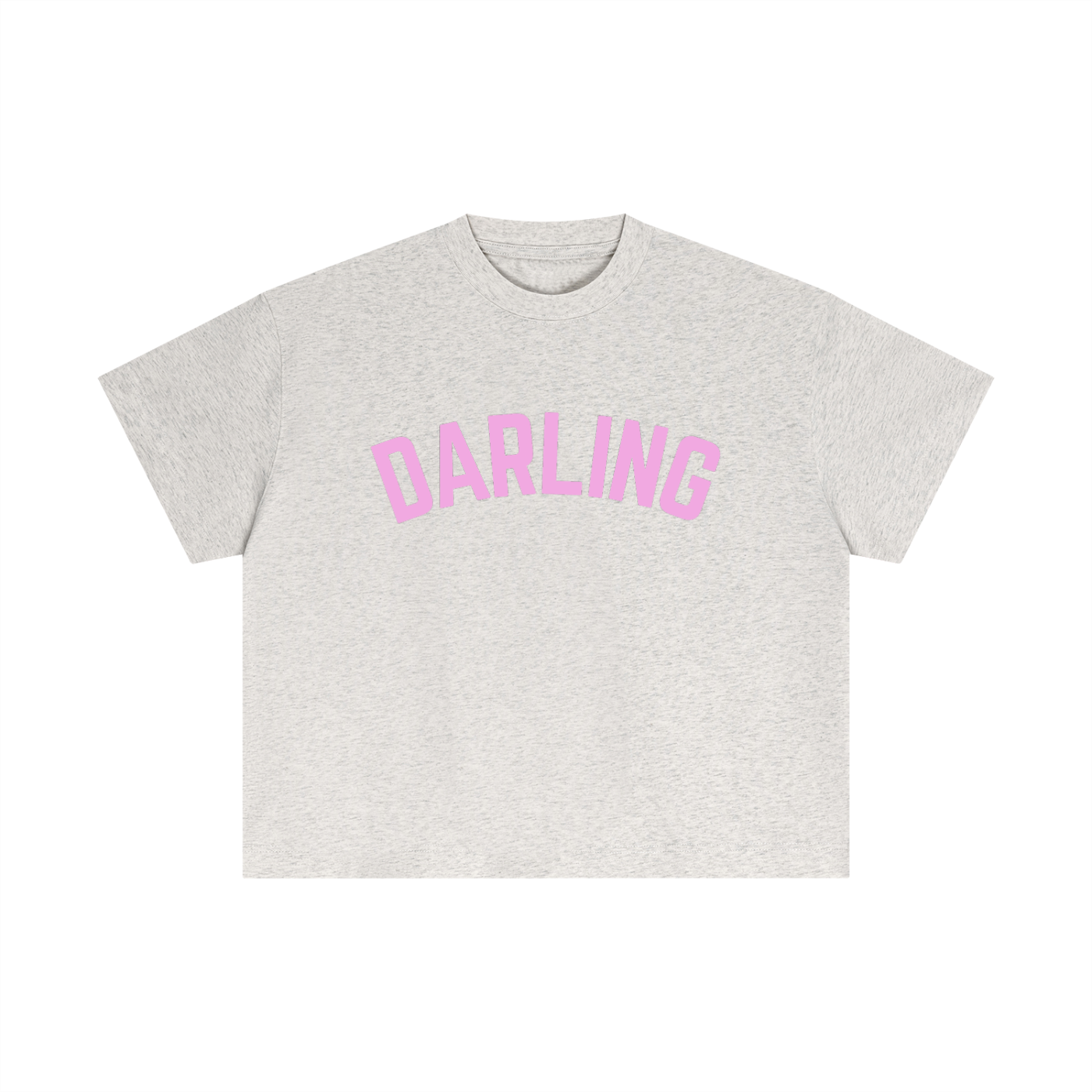 Darling Pink Boxy Tee