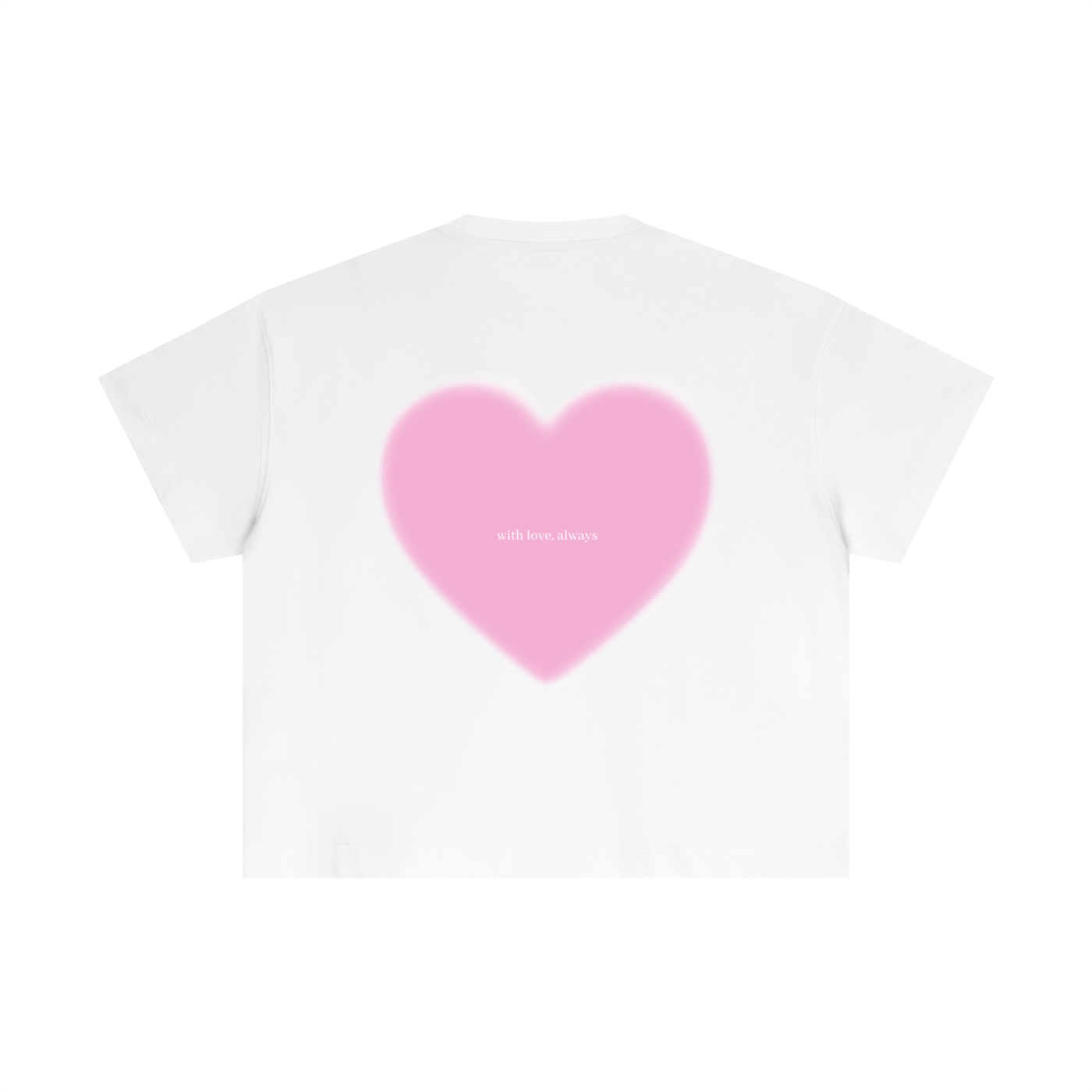 With Love Cotton Boxy T-Shirt