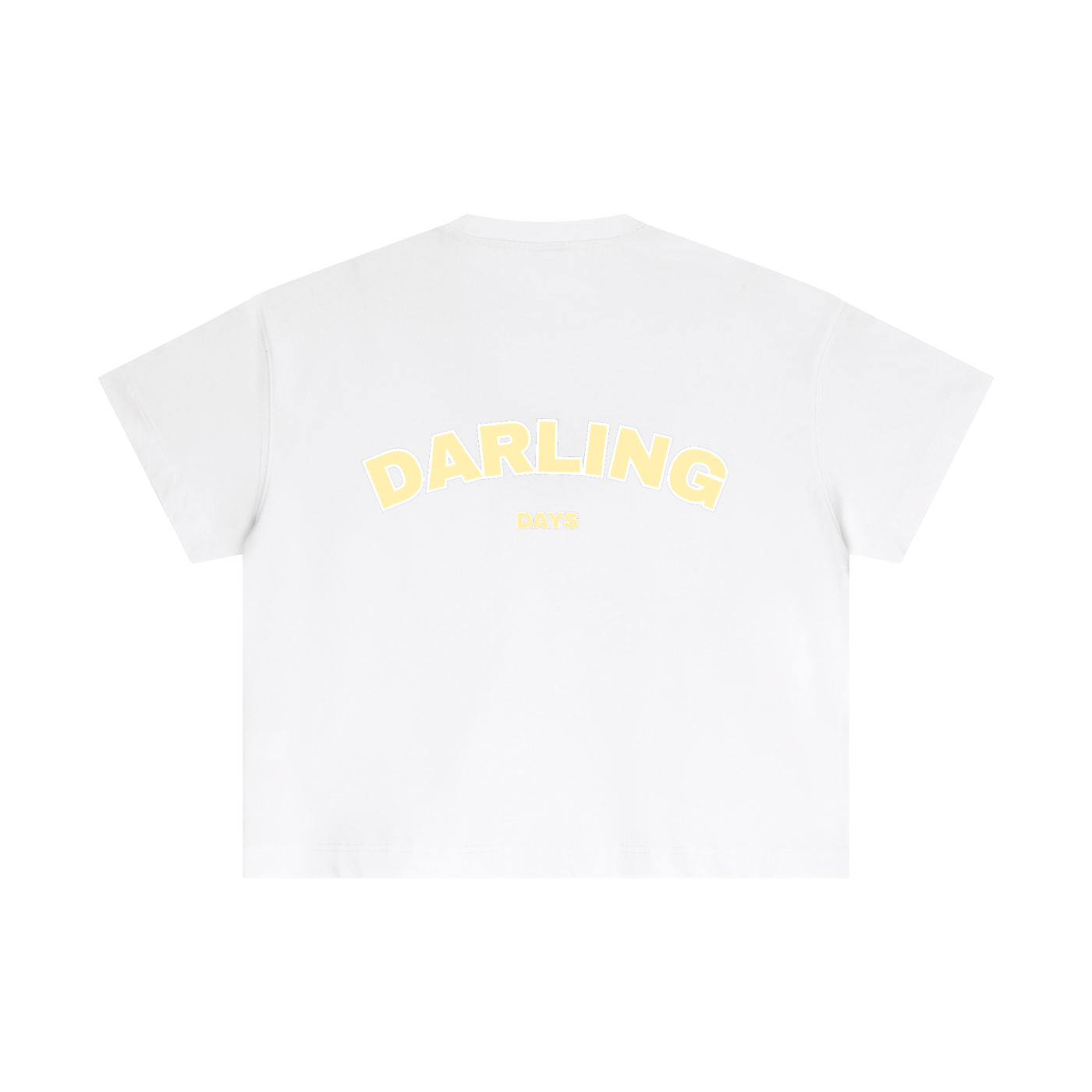 Endless Summer Yellow Boxy Tee