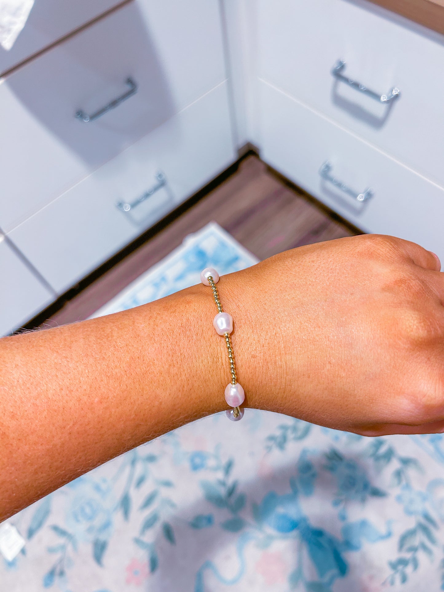 Coastal Bracelet Pearl 2mm