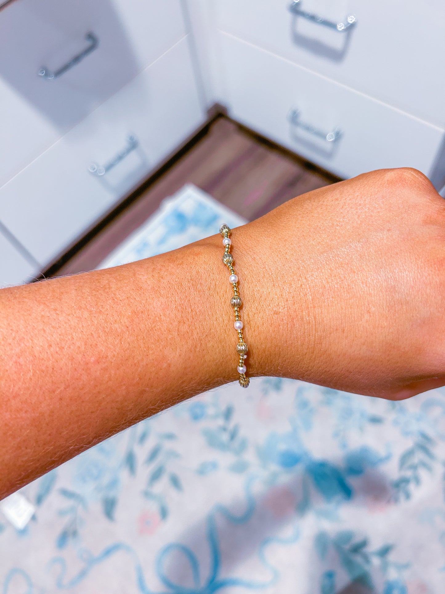 Glow Bracelet Pearl 3mm