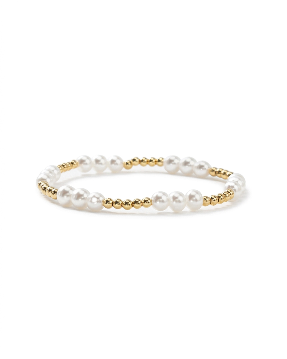 Skipp Bracelet Pearl 4mm