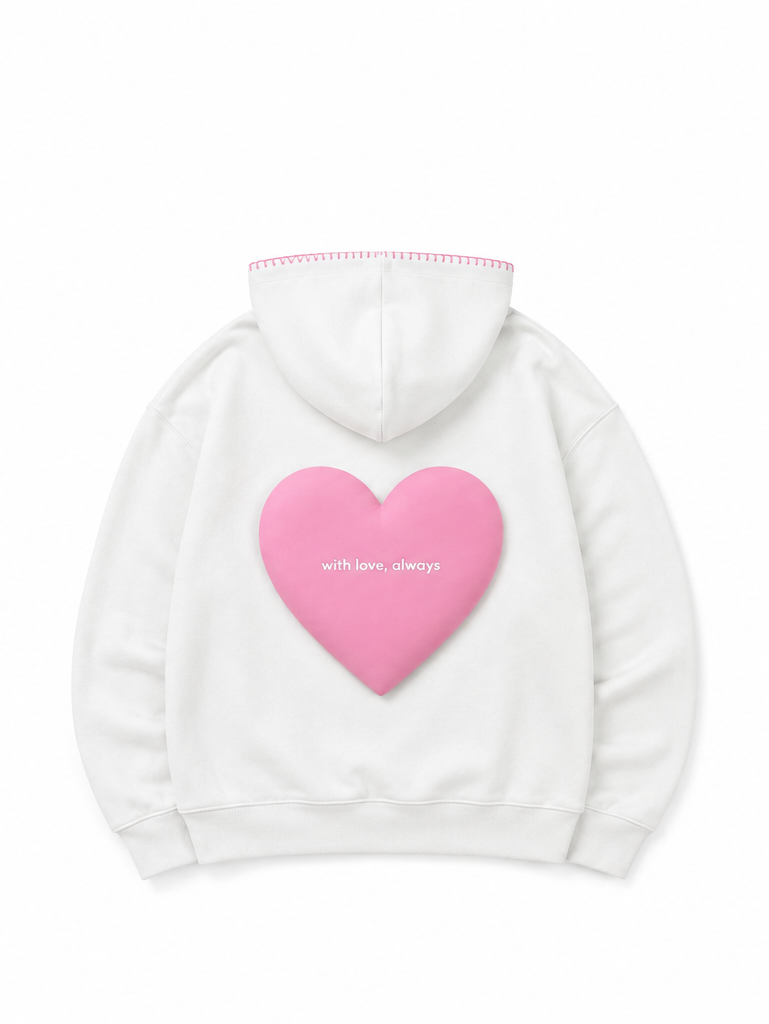 With Love French Terry Hoodie