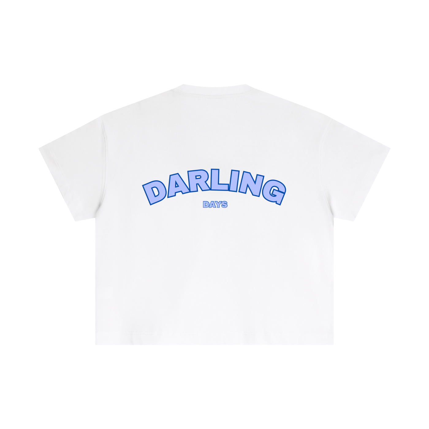 Endless Summer Blue Boxy Tee