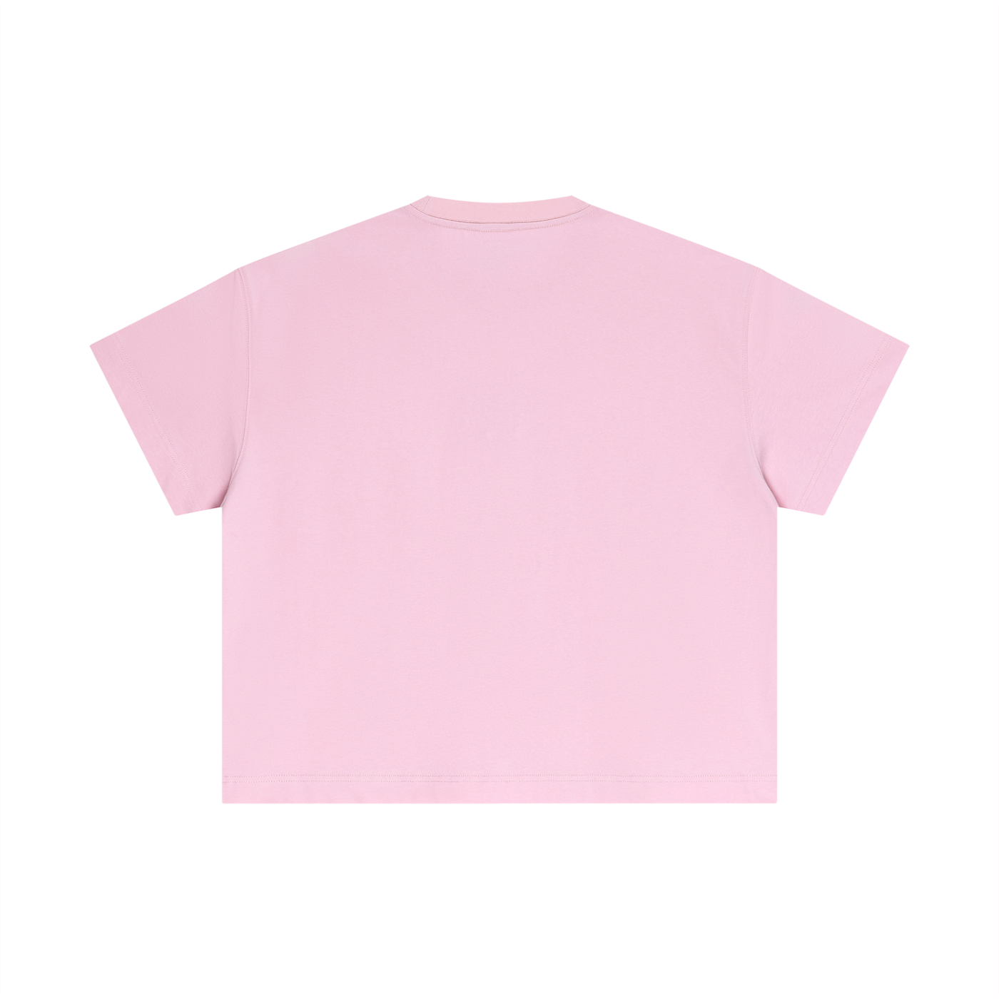 Pink Darling Check Boxy Tee