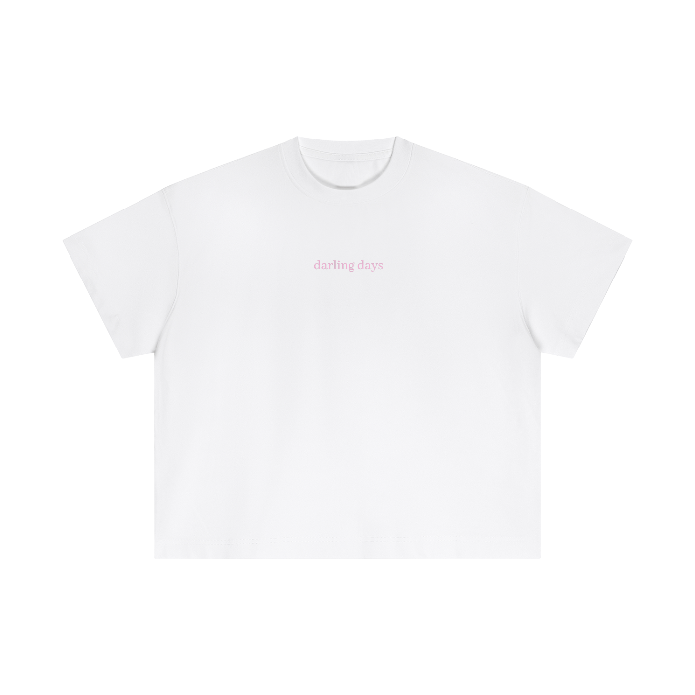 With Love Cotton Boxy T-Shirt