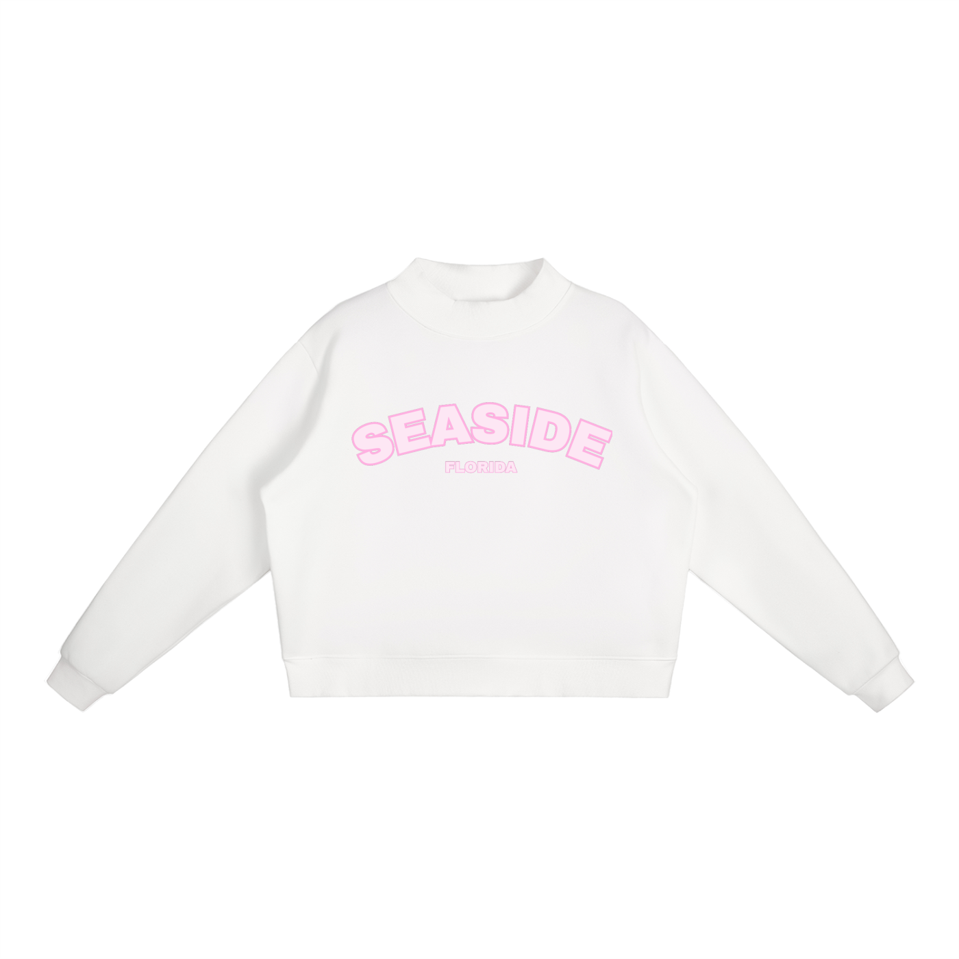 Seaside Pink Mockneck