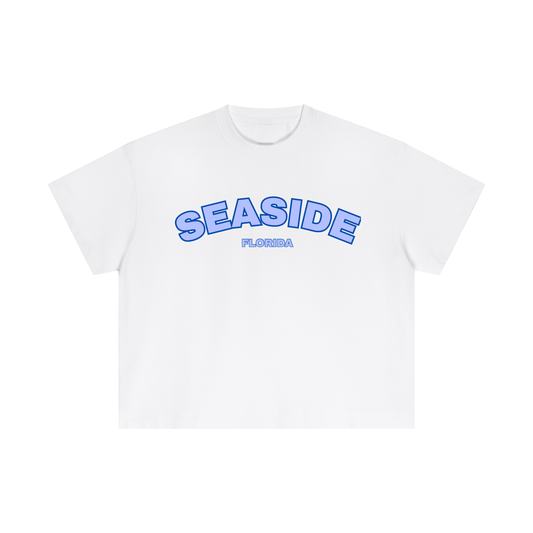 Blue Seaside Boxy Tee
