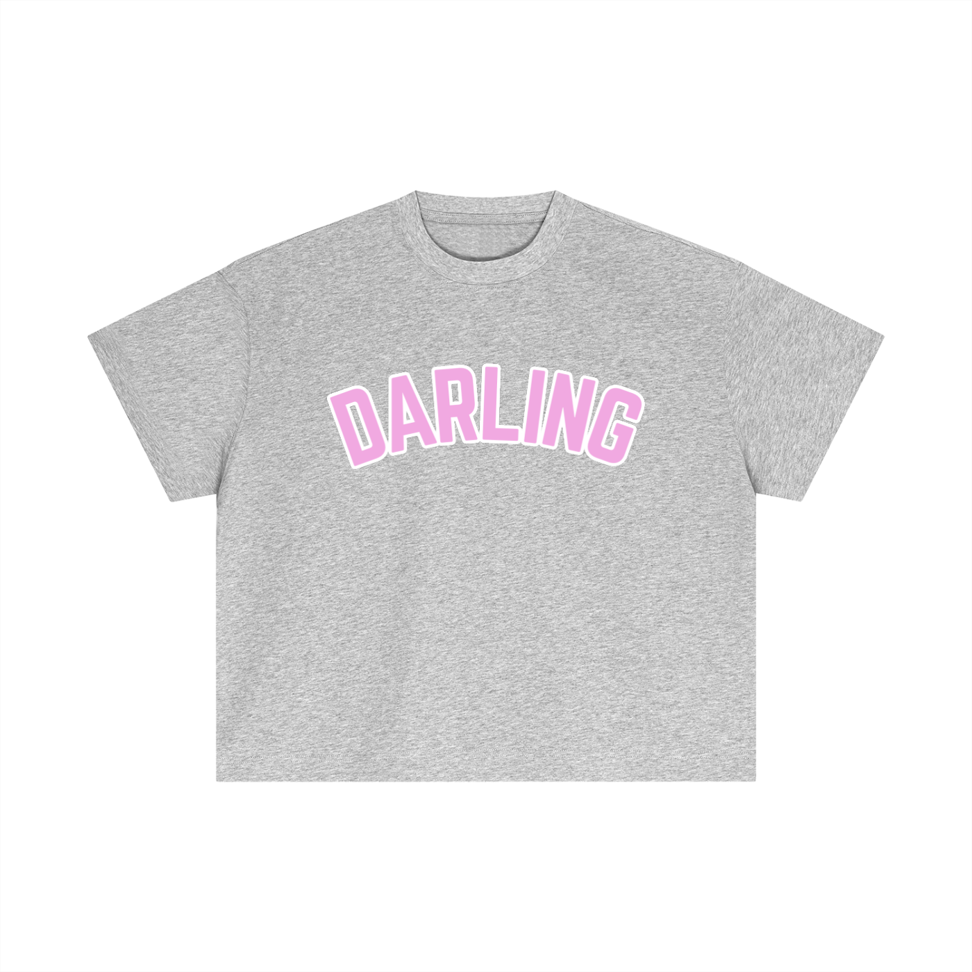 Darling Pink Boxy Tee