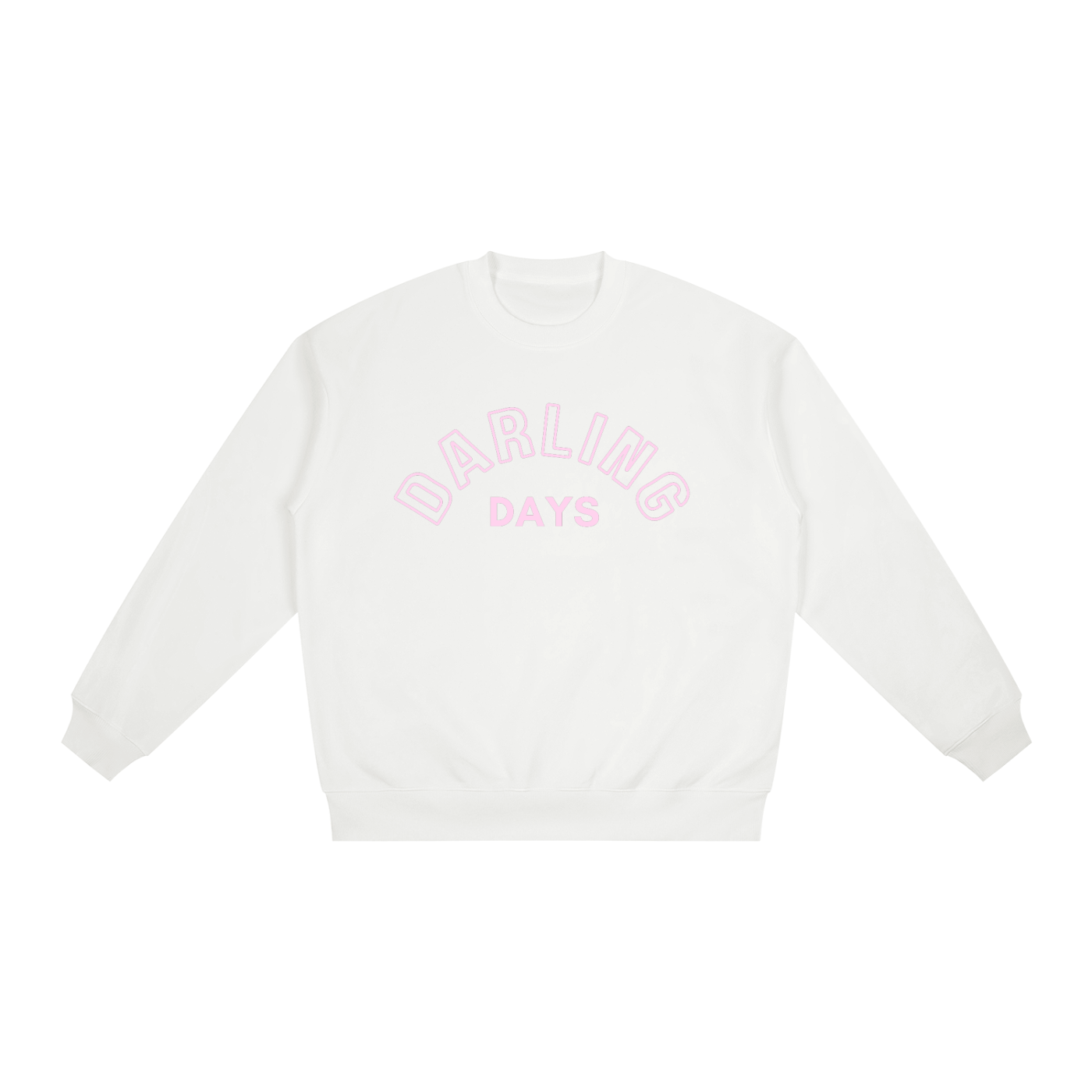 Oversized Drop Shoulder Crewneck Sweatshirt
