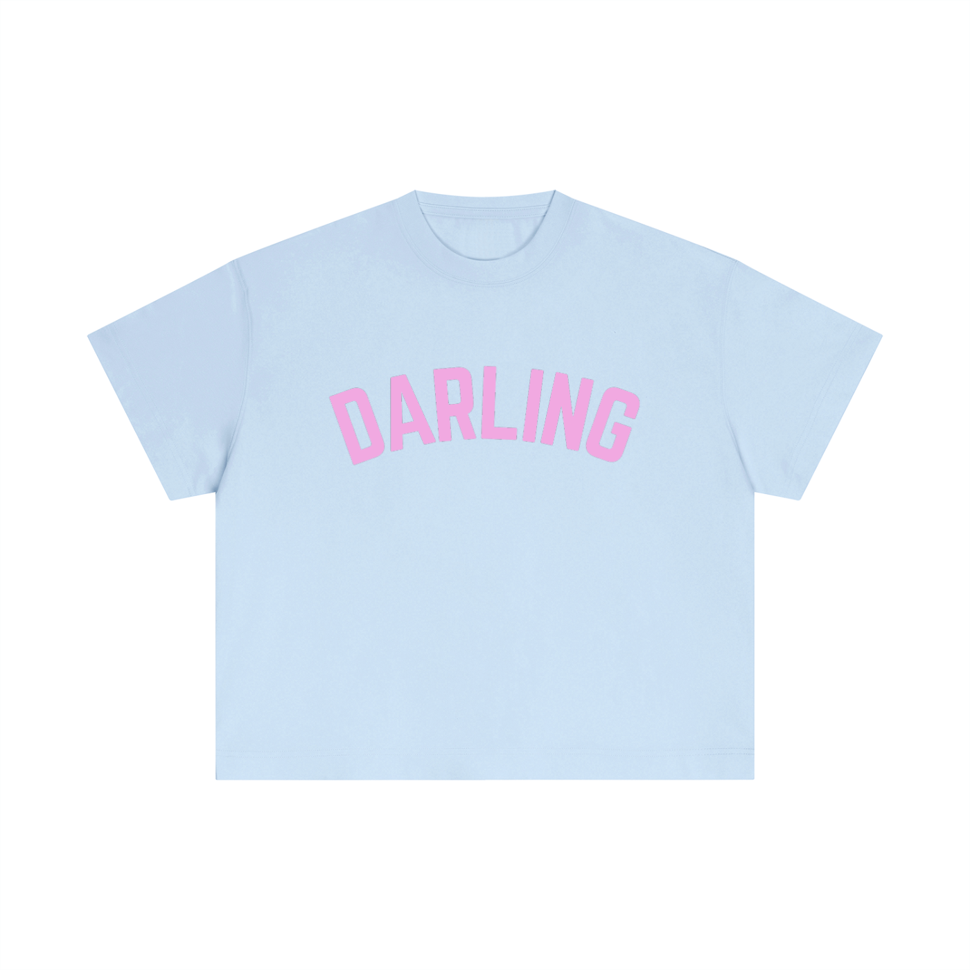 Darling Pink Boxy Tee