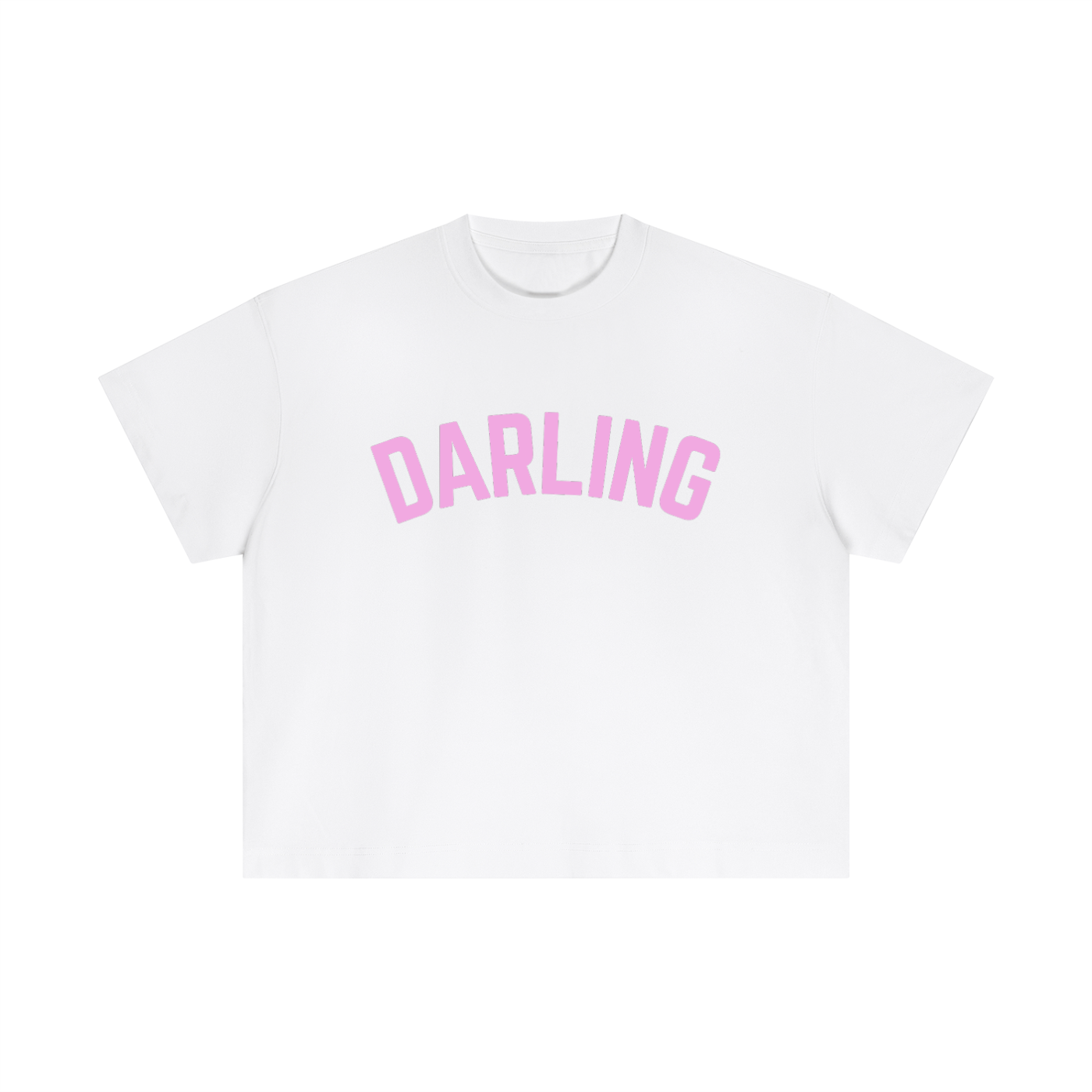 Darling Pink Boxy Tee