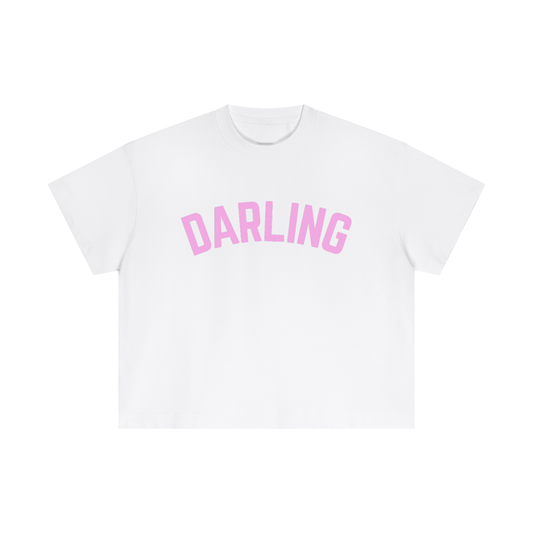 Darling Pink Boxy Tee